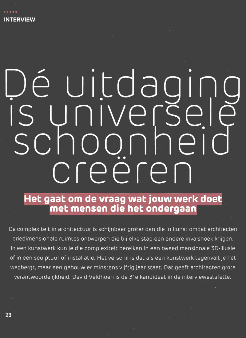 ArchitectuurNL    3/2018 