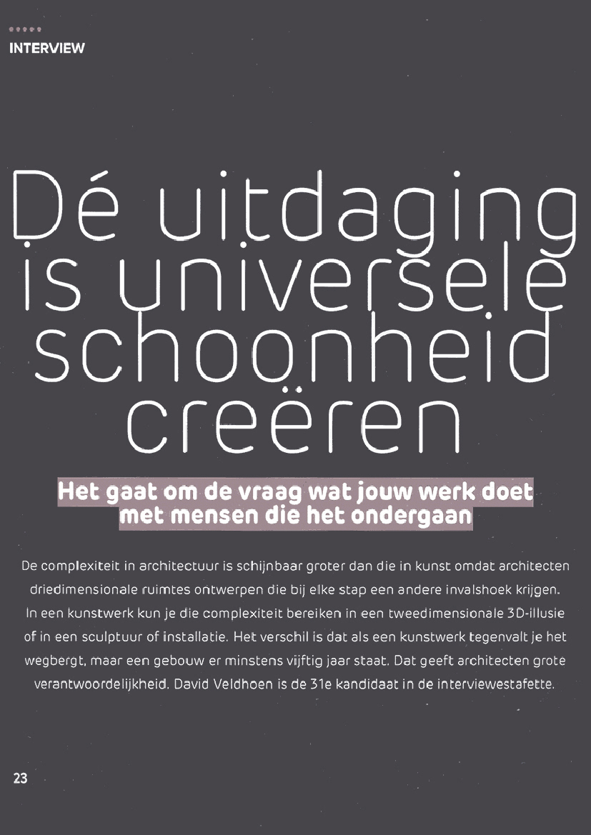 ArchitectuurNL    3/2018 